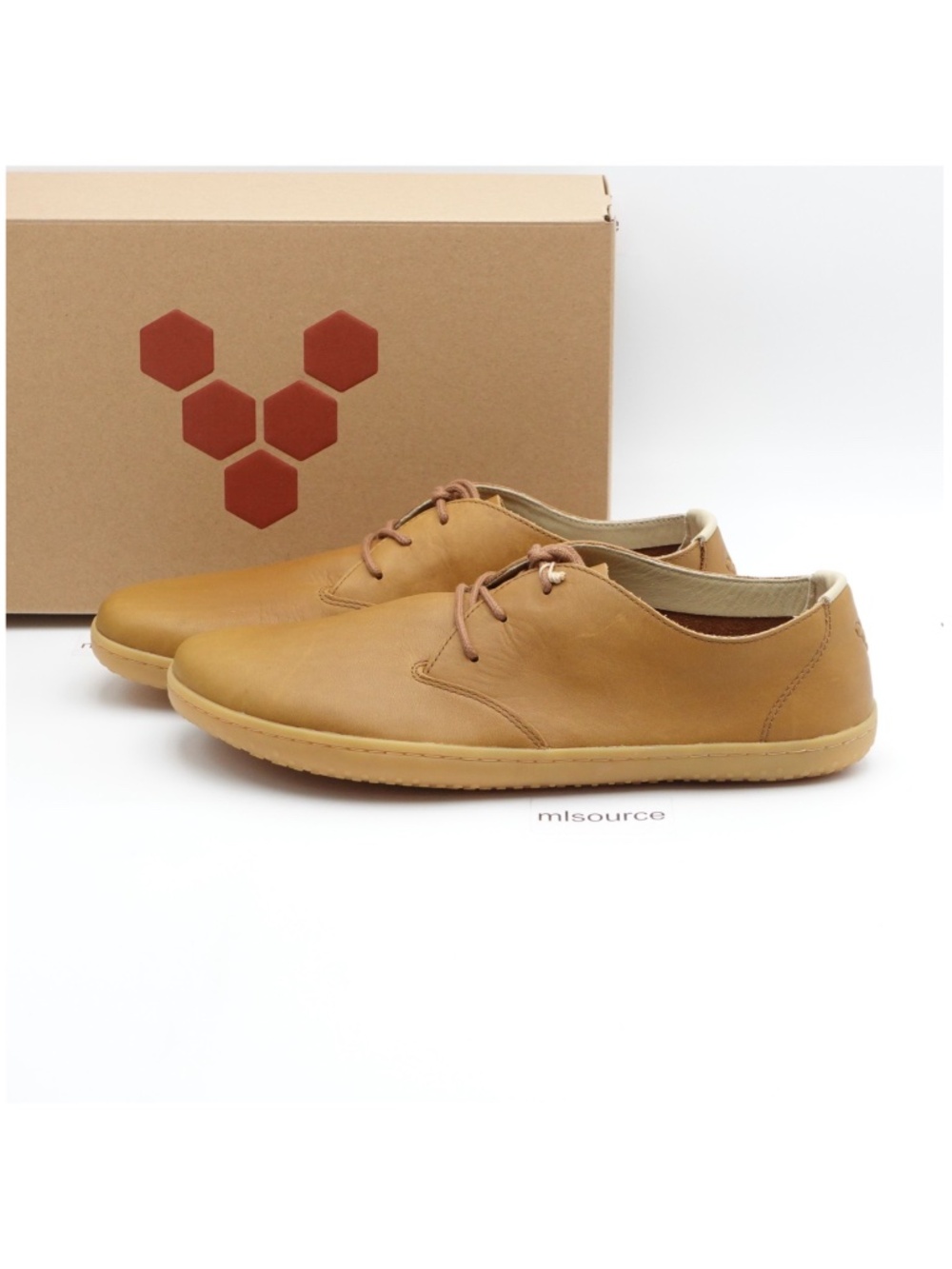 NEW Vivobarefoot RA IV Men's Leather Barefoot Shoes 305102-03 Tan